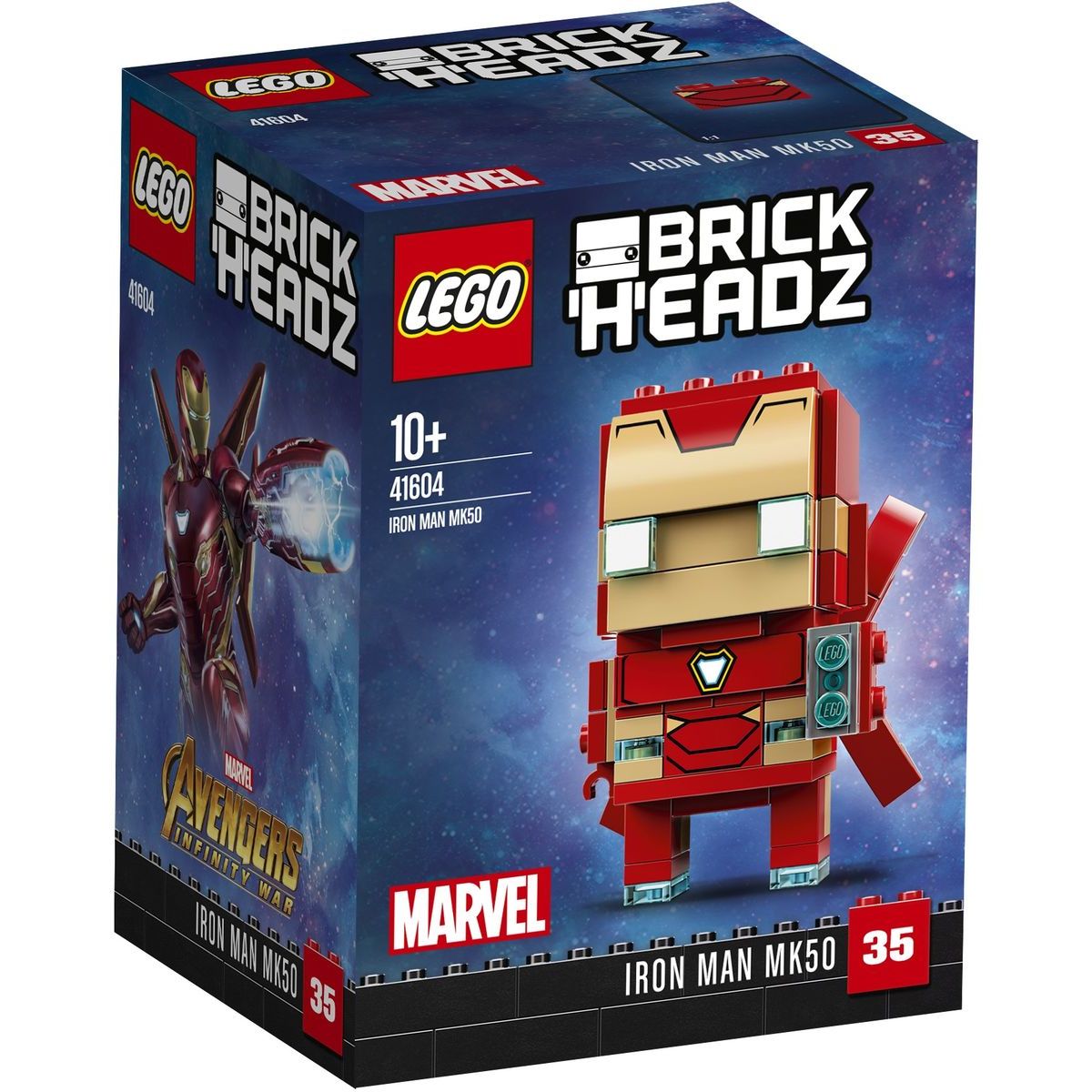 LEGO BrickHeadz! 41604 Iron Man MK50