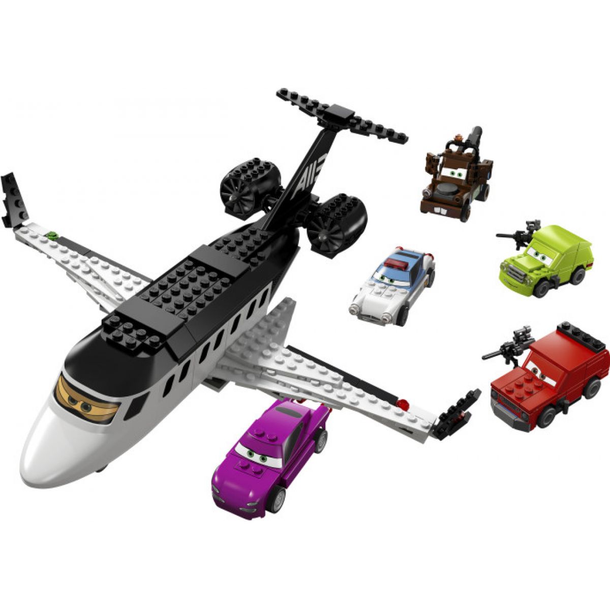 LEGO Cars 8638 Únik špionážního letounu