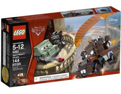 LEGO Cars 9483 Agent Burák na útěku