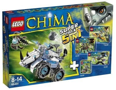 LEGO Chima 66491 Super pack 5v1