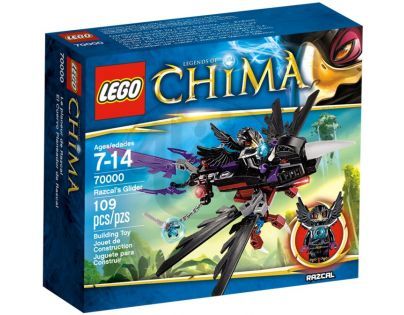 LEGO CHIMA 70000 Razcalův havraní kluzák