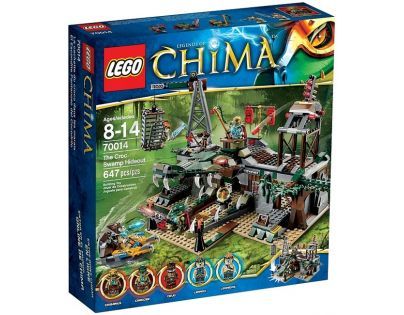 LEGO CHIMA 70014 Crocova skrýš v bažině