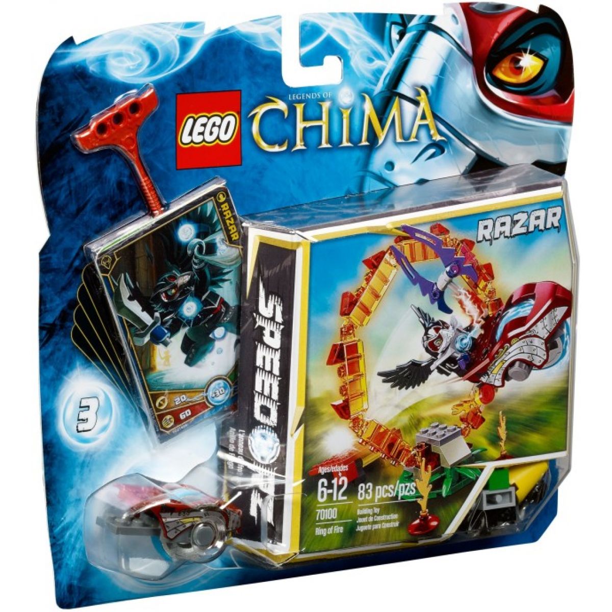 LEGO CHIMA 70100 Ohnivý kruh