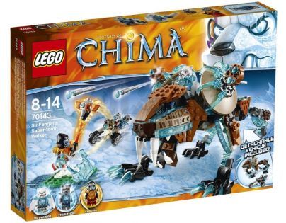 LEGO CHIMA - herní sady 70143 - Šavlozubý robot sira Fangara