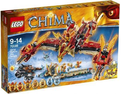 LEGO CHIMA - herní sady 70146 - Létající ohnivý chrám Fénix