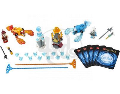 LEGO Chima 70156 Oheň versus led - Poškozený obal