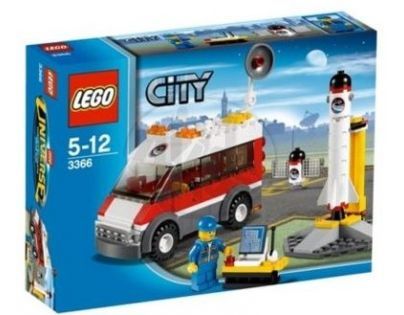 LEGO CITY 3366 - Odpalovací rampa pro satelity