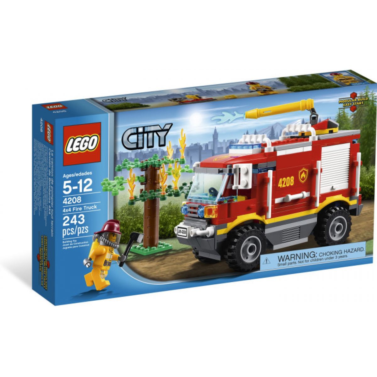 LEGO CITY 4208 Hasičské auto 4x4