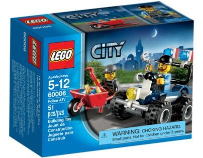 LEGO CITY 60006 Policejní čtyřkolka