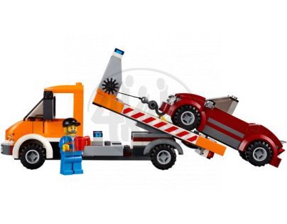 LEGO CITY 60017 Auto s plochou korbou