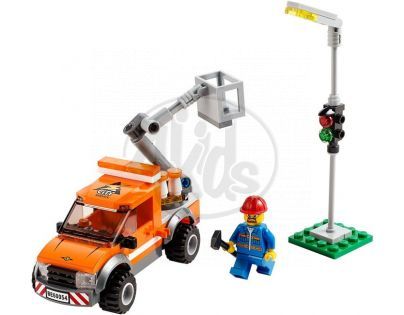 LEGO City 60054 - Opravářský vůz s plošinou