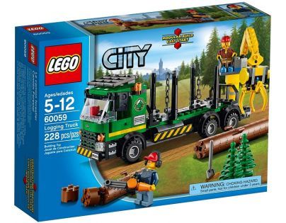 LEGO City 60059 - Dřevorubecké auto