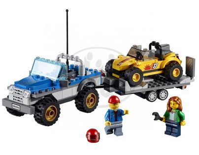LEGO City Great Vehicles 60082 - Přívěs pro buginu do dun