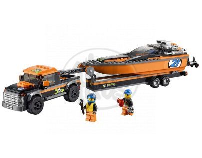 LEGO City Great Vehicles 60085 - Motorový člun 4x4
