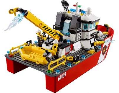 LEGO City 60109 Hasičský člun - Poškozený obal