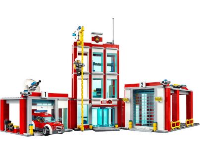 LEGO City 60110 Hasičská stanice - Poškozený obal
