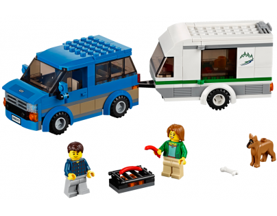 LEGO City 60117 Dodávka a karavan