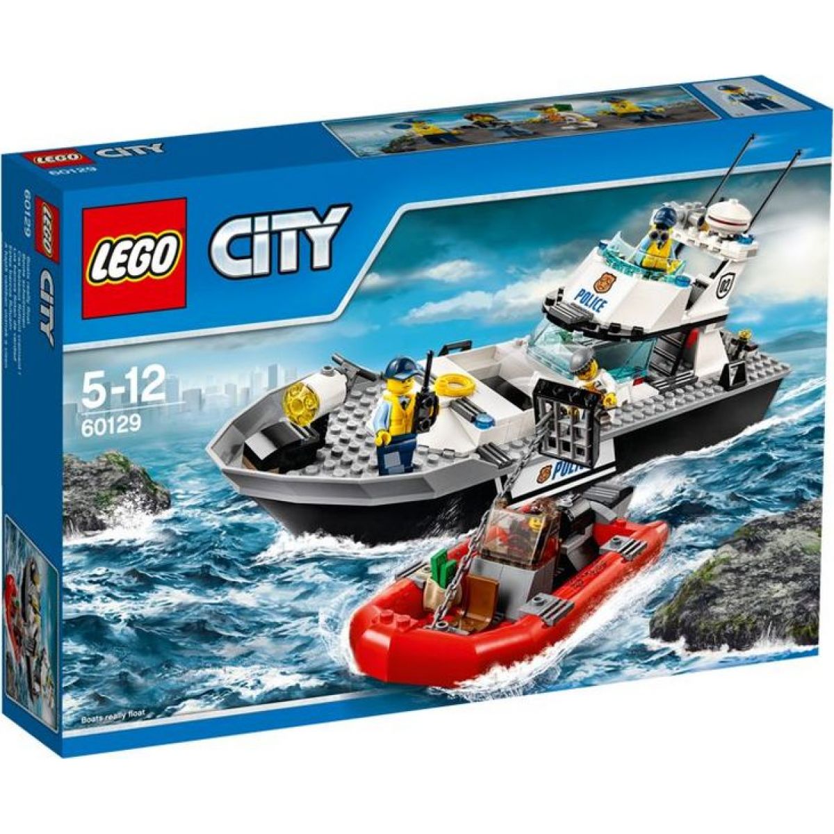 LEGO City 60129 Policejní hlídková loď