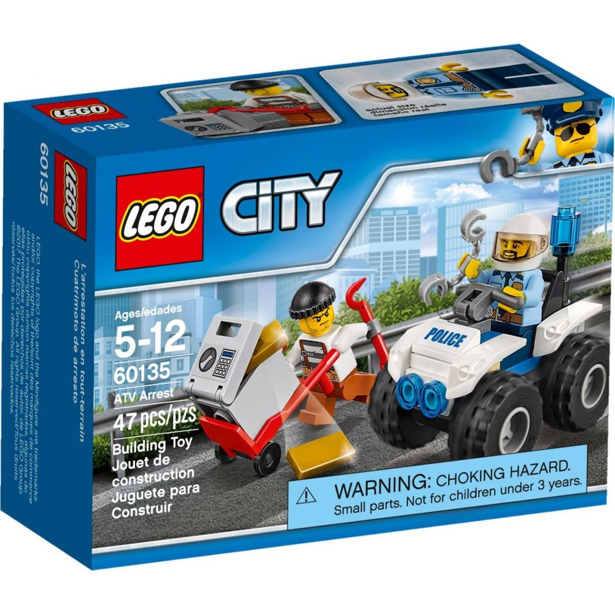 LEGO City 60135 Zatčení na čtyřkolce