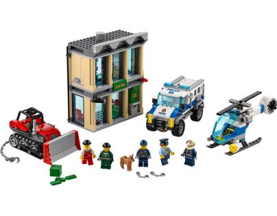 LEGO City 60140 Vloupání buldozerem