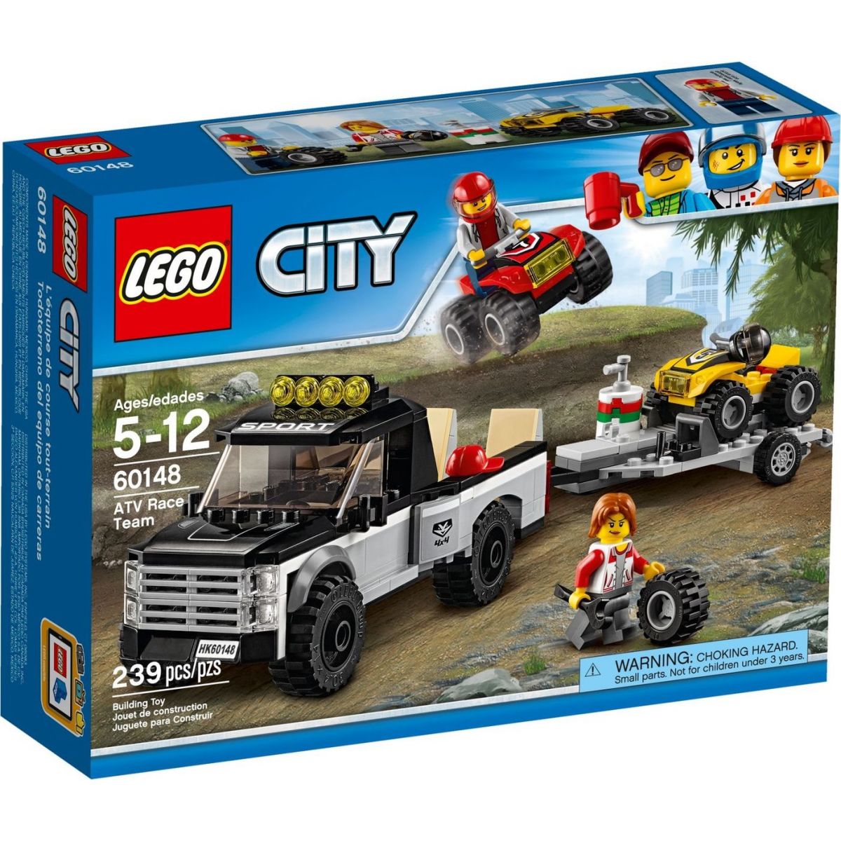 LEGO City 60148 Závodní tým čtyřkolek