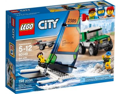 LEGO City 60149 4x4 s katamaránem