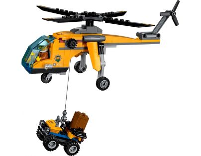 LEGO City 60158 Nákladní helikoptéra do džungle
