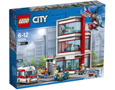 LEGO City 60204 Nemocnice - Poškozený obal 