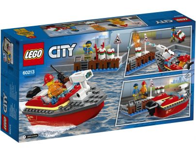 LEGO City 60213 Požár v přístavu