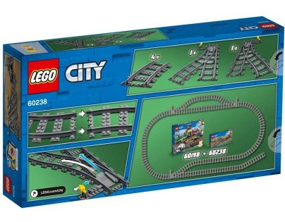 LEGO City 60238 Výhybky - Poškozený obal