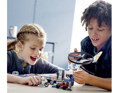 LEGO® City 60244 Přeprava policejního vrtulníku