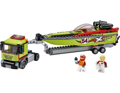 LEGO City 60254 Přeprava závodního člunu - Poškozený obal