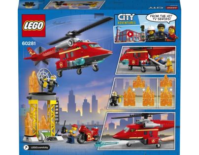 LEGO® City 60281 Hasičský záchranný vrtulník