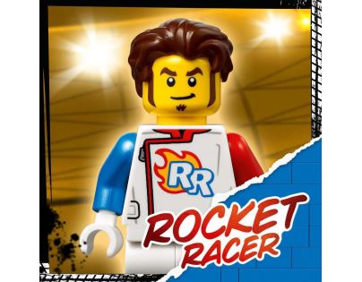 LEGO® City 60298 Kaskadérská motorka s raketovým pohonem