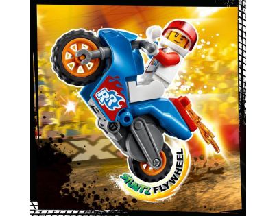 LEGO® City 60298 Kaskadérská motorka s raketovým pohonem