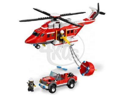 LEGO City 7206 Hasičská helikoptéra