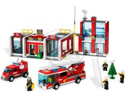 LEGO CITY 7208 Hasičská stanice