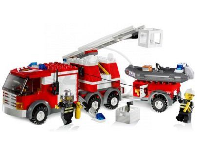 LEGO CITY 7239 Hasičské nákladní auto