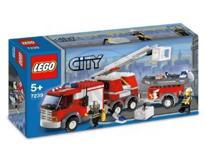 LEGO CITY 7239 Hasičské nákladní auto