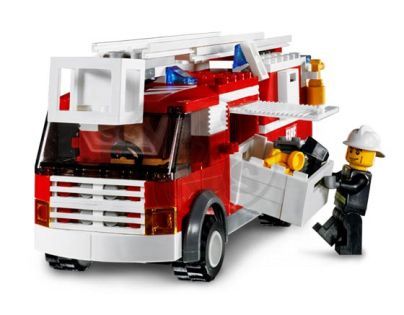 LEGO CITY 7239 Hasičské nákladní auto