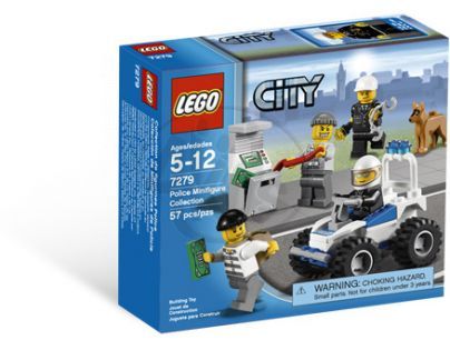 LEGO CITY 7279 Soubor policejních minifigurek
