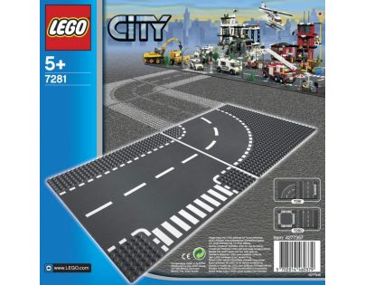 LEGO CITY 7281 Rovná trasa a křižovatka ve tvaru T
