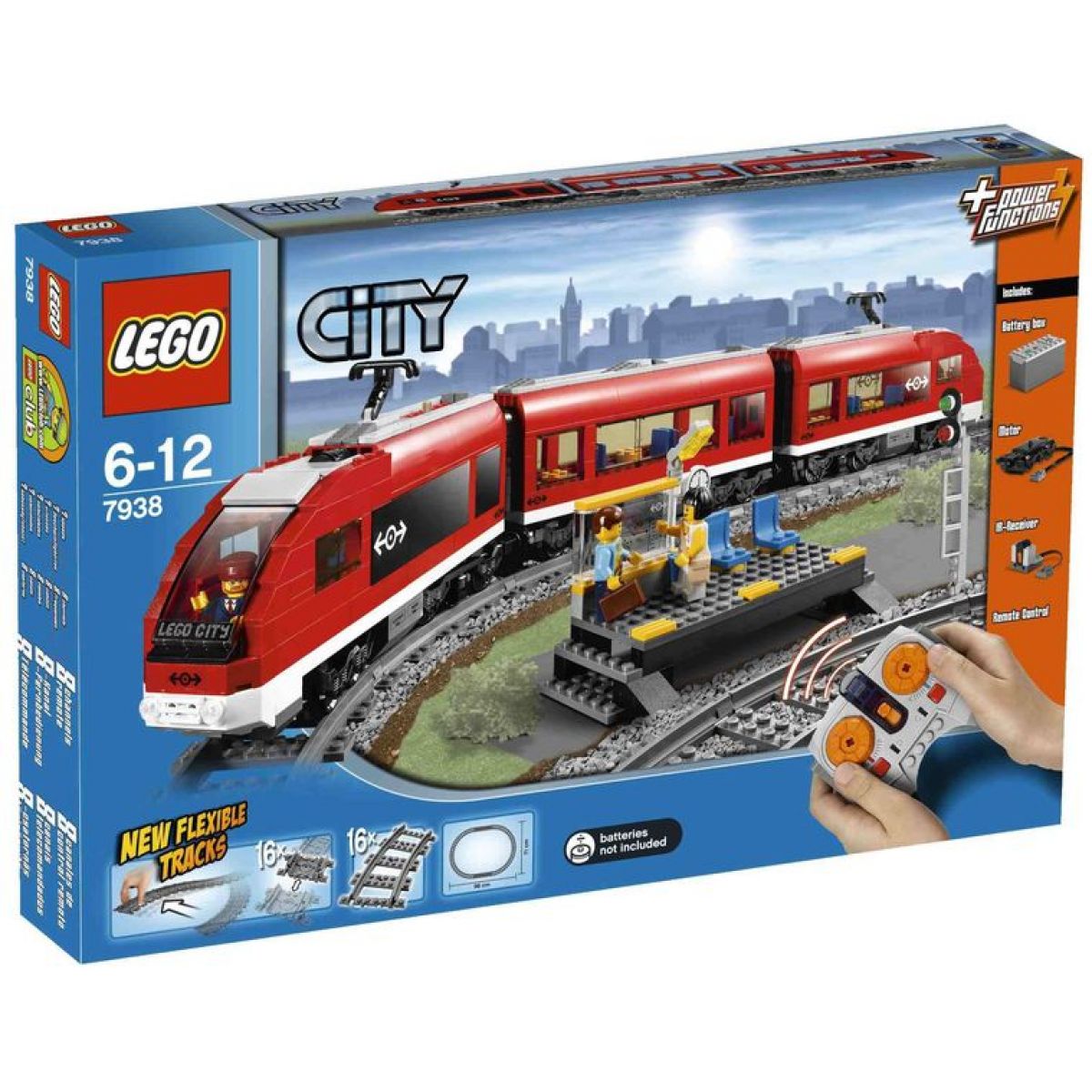 LEGO CITY 7938 Osobní vlak