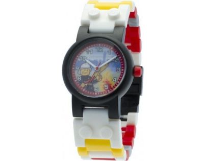 LEGO City Fireman - hodinky s minifigurkou