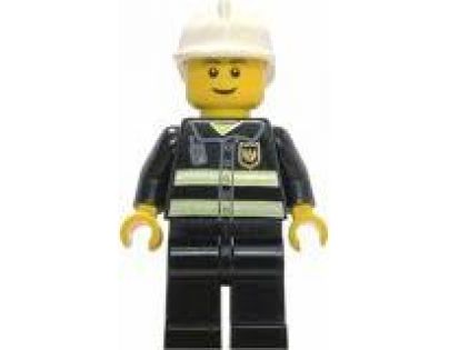 LEGO City Fireman - hodinky s minifigurkou