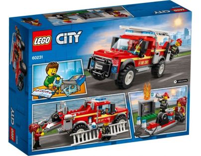 LEGO City Town 60231 Zásahový vůz velitelky hasičů