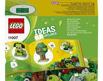LEGO® Classic 11007 Zelené kreativní kostičky