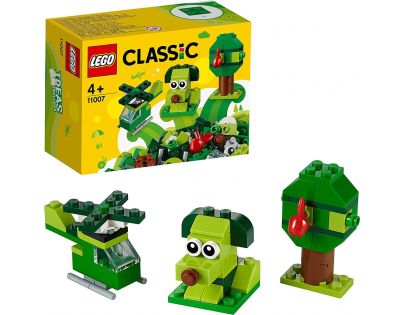 LEGO® Classic 11007 Zelené kreativní kostičky