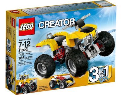 LEGO Creator 31022 - Turbo čtyřkolka