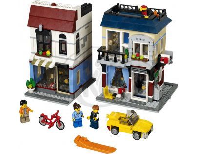 LEGO Creator 31026 - Moto shop a kavárna